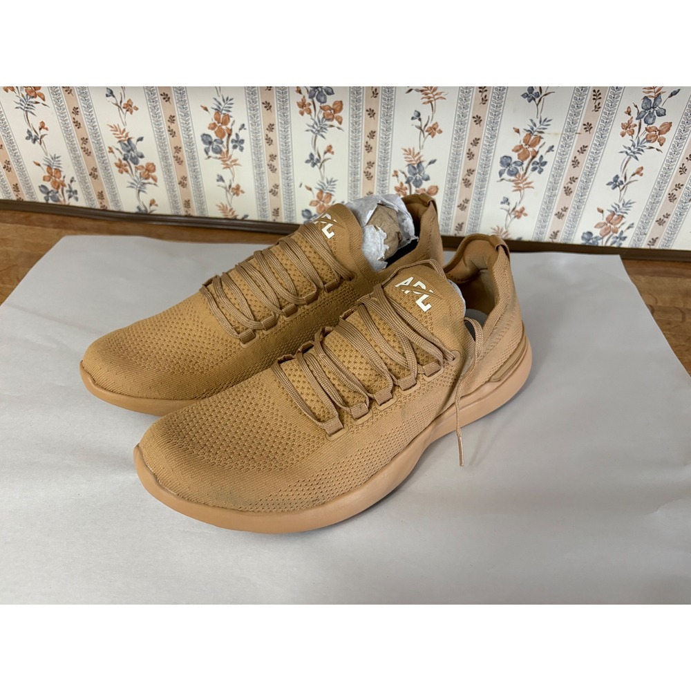 APL TechLoom Breeze‎ Mens Running Shoes Tan Camel Sneakers 11.5